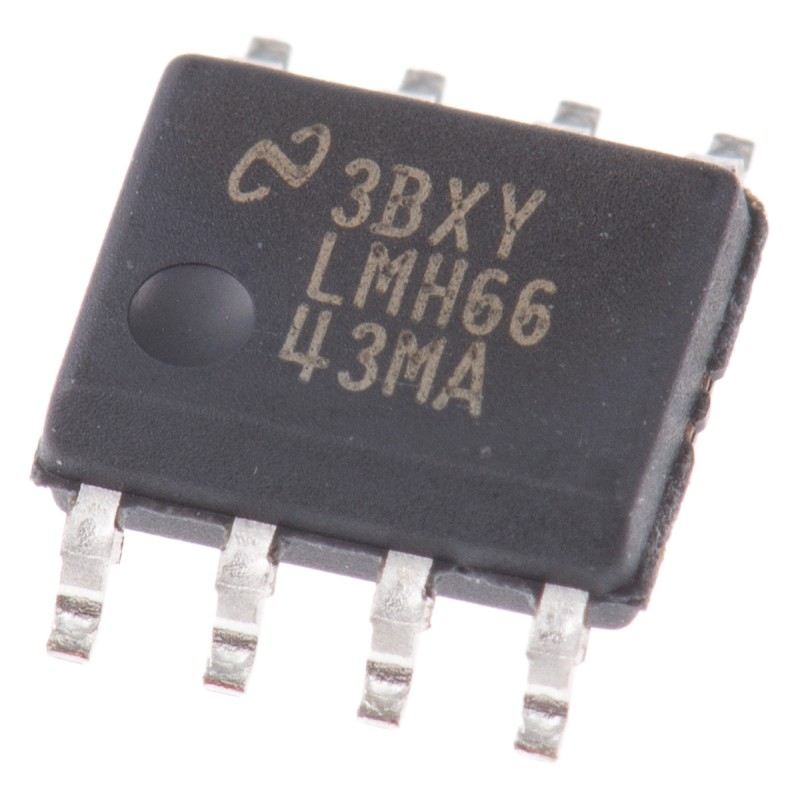 5 pcs - LMH6643MA/NOPB Texas Instruments, Op Amp, RRO, 3 - 12 V, 8-Pin SOIC