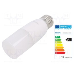 1 pcs x PHILIPS - 8718696814512 - LED lamp, warm white, E27, 230VAC, 950lm, P: 9.5W, 240°, 3000K