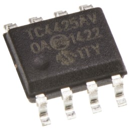 10 pcs - Microchip TC4425AVOA, MOSFET 2, 4.5 A, 18V 8-Pin, SOIC