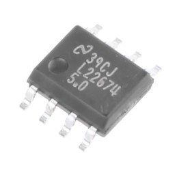 5 pcs - Texas Instruments LM22674MR-5.0/NOPB, 1-Channel, Step Down DC-DC Converter 8-Pin, PSOP