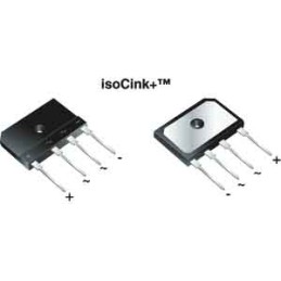 2 pcs - Vishay Bridge Rectifier, 45A, 1000V, 4-Pin