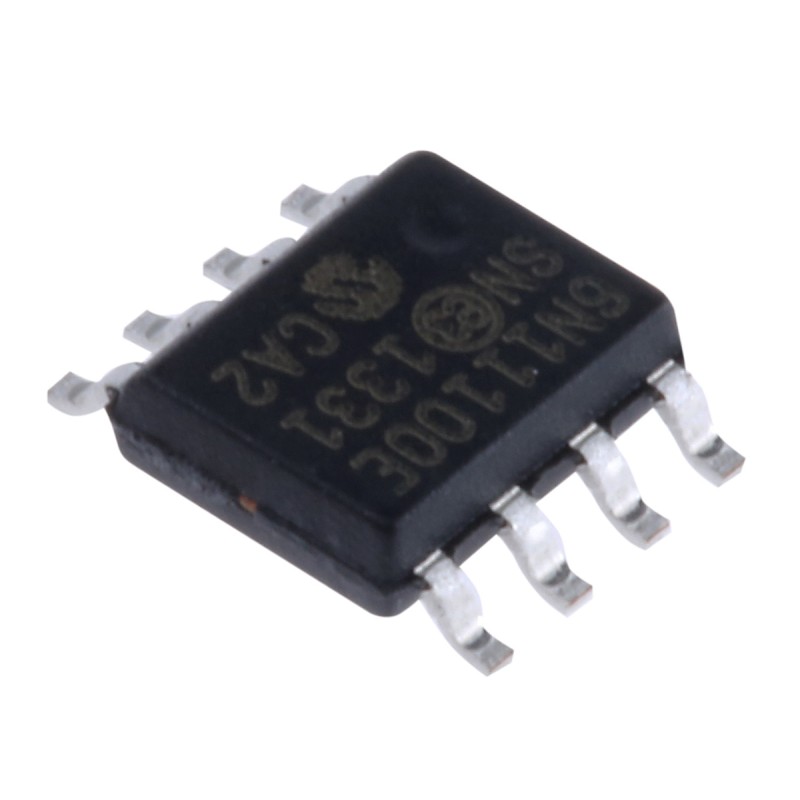10 pcs - MCP6N11-100E/SN Microchip, Instrumentation Amplifier, 0.35V Offset 35MHz, R-RI/O, 1.8 5.5 V, 8-Pin SOIC