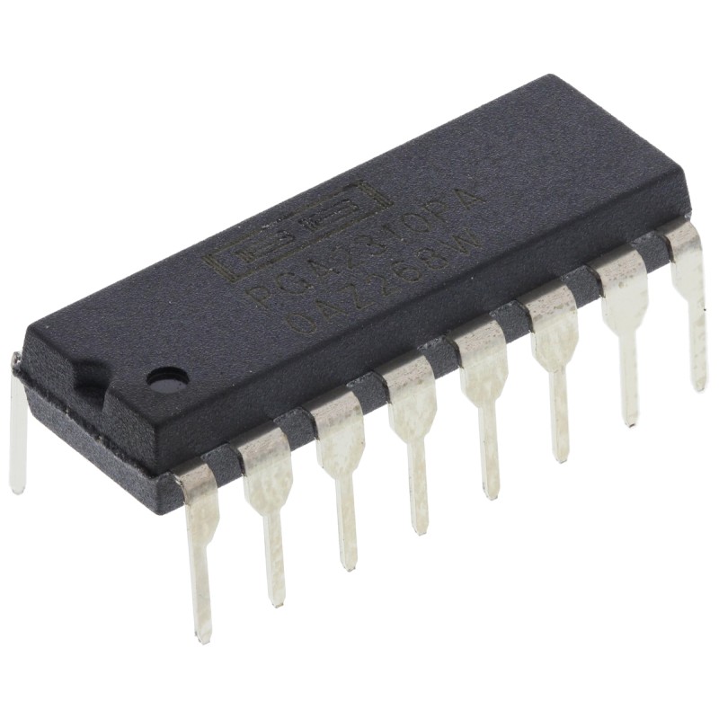 10 pcs - Texas Instruments, 16-Pin PDIP PGA2310PA