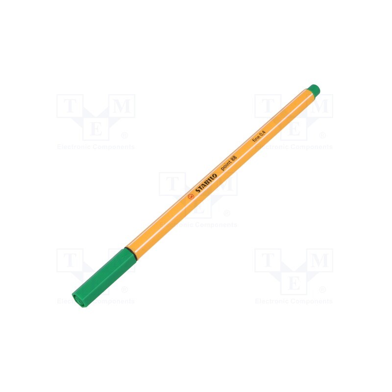 2 pcs x STABILO - 4006381105255 - Fineliner, green