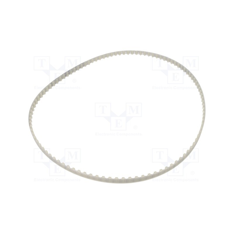 1 pcs x OPTIBELT - T10 1050 1077ZA - Timing belt, T10, W: 10mm, H: 4.5mm, Lw: 1050mm, Tooth height: 2.5mm