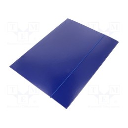 2 pcs x ESSELTE - 5902812134346 - Folder, with rubber, A4, navy blue