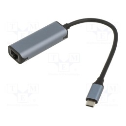 1 pcs x ART - KABADA USBC/LAN OEM-C6 - USB to Fast Ethernet adapter, 10/100/1000Mbps,full duplex