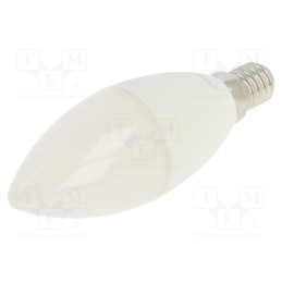 1 pcs x TOSHIBA LED LIGHTING - DELS-CD3400714AE21 - LED lamp, warm white, E14, 230VAC, 806lm, 7W, 180°, 3000K, CRImin: 80