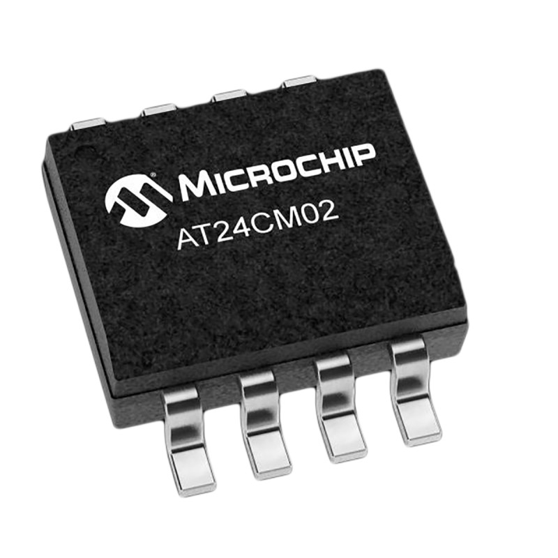5 pcs - Microchip AT24CM02-SSHM-B, 2Mbit EEPROM Memory Chip, 450ns 8-Pin SOIC-8 Serial-2 Wire, Serial-I2C