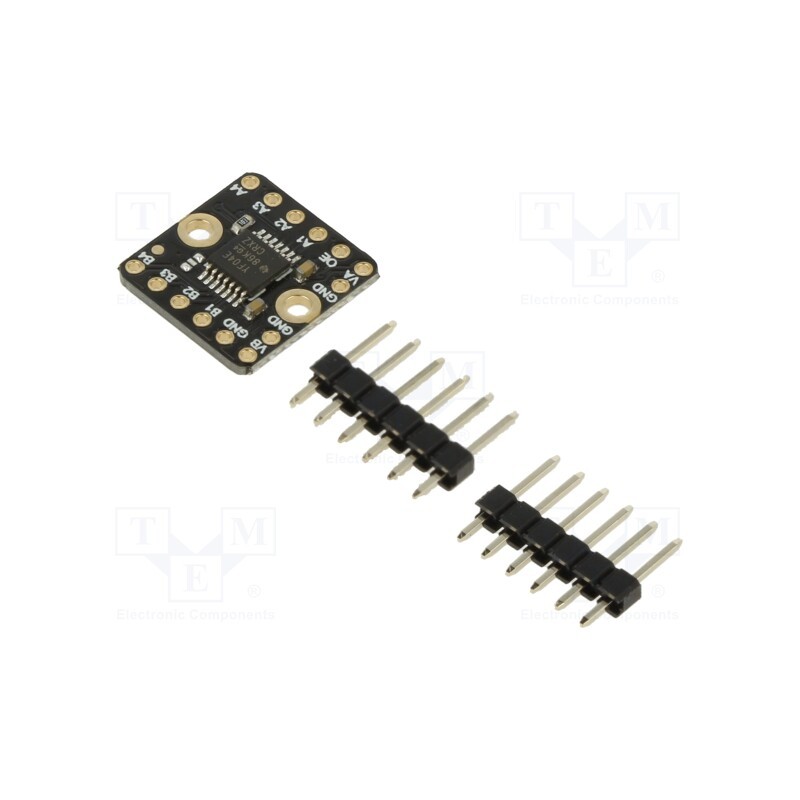 1 pcs x DFROBOT - DFR0843 - Module: converter, logic level shifter, TXS0104E, Ch: 4, 24Mbps