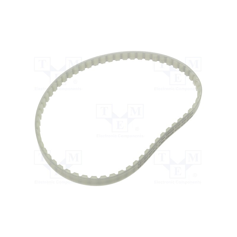 1 pcs x OPTIBELT - AT10 610 1077ZA - Timing belt, AT10, W: 10mm, H: 5mm, Lw: 610mm, Tooth height: 2.5mm
