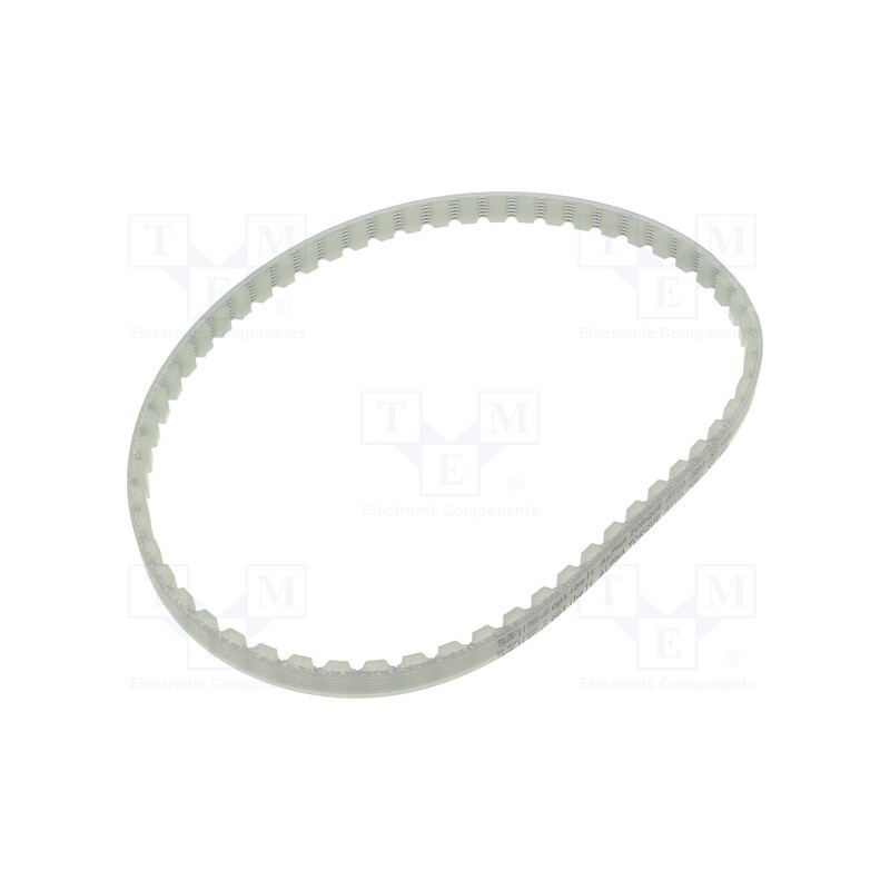 1 pcs x OPTIBELT - AT10 580 1077ZA - Timing belt, AT10, W: 10mm, H: 5mm, Lw: 580mm, Tooth height: 2.5mm