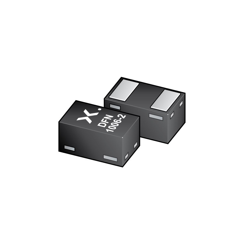 25 pcs - Nexperia PESD5V0X1BCAL,315, Dual-Element Bi-Directional ESD Protection Diode, 2-Pin DFN1006, SOD-882