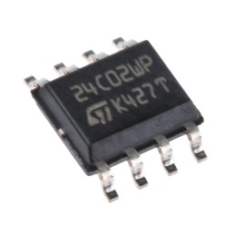 25 pcs - STMicroelectronics M24C02-WMN6TP, 2kbit Serial EEPROM Memory, 900ns 8-Pin SOIC Serial-I2C