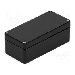 1 pcs x RAYCHEM RPG - GJB-1607555BK - Enclosure: multipurpose, X: 75mm, Y: 160mm, Z: 55mm, polyester, black