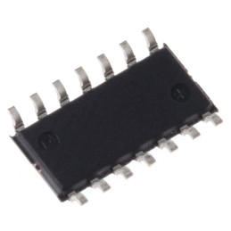 50 pcs - onsemi MC74HC14ADG Hex Schmitt Trigger Inverter, 14-Pin SOIC