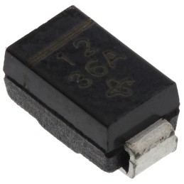 50 pcs - Vishay, 12V Zener Diode ±10% 1 W SMT 2-Pin SMA