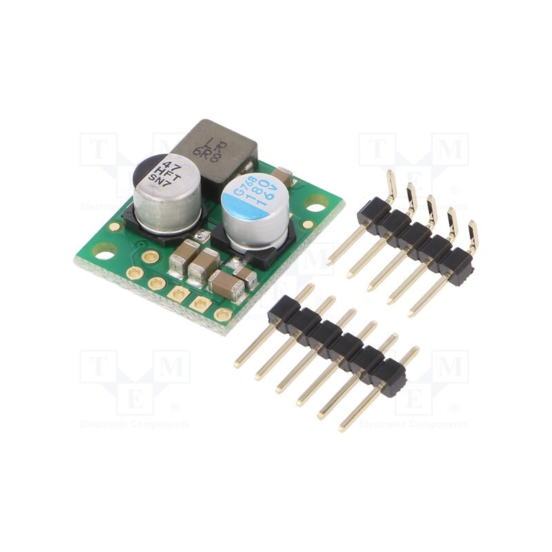 1 pcs x POLOLU - 9V, 2.6A STEP-DOWN VOLTAGE REG. D36V28F9 - Converter: step down, Uout: 9V, Uin: 9.8÷50V, 2.6A, 85÷95%