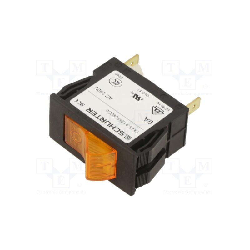 1 pcs x SCHURTER - 4430.0555 - Circuit breaker, 9A, MCB