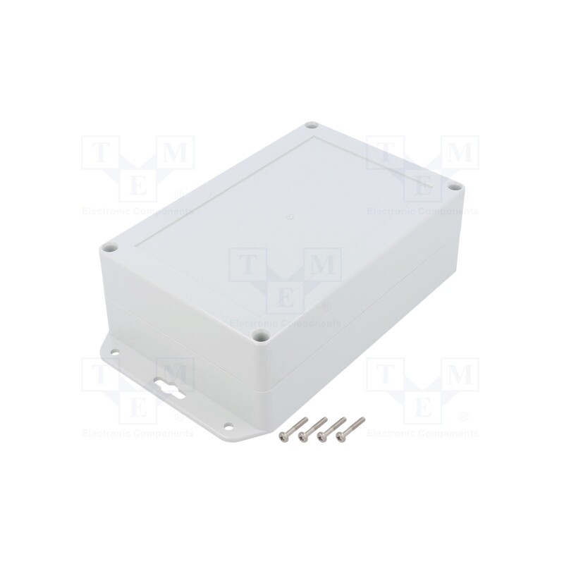 1 pcs x KRADEX - ZP180.120.60UJH TM PC - Enclosure: multipurpose, X: 120mm, Y: 180mm, Z: 60mm, ZP, light grey