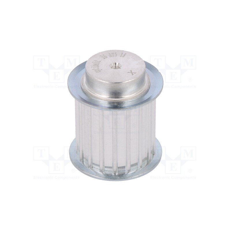 1 pcs x OPTIBELT - 36 AT5 18-200ZA - Belt pulley, AT5, W: 25mm, whell width: 36mm, Ø: 27.4mm, aluminium