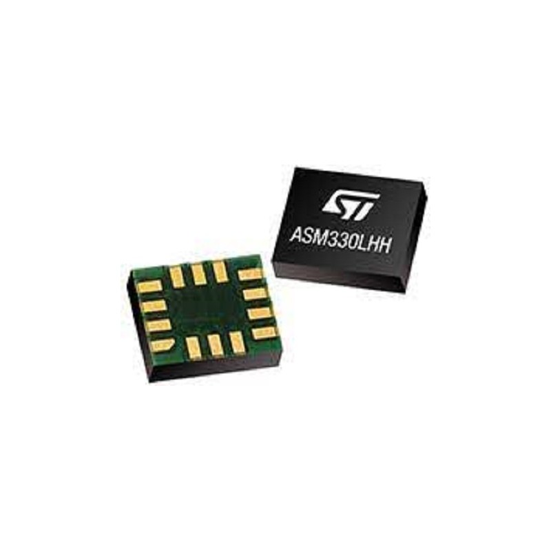 10 pcs - STMicroelectronics 6-Axis Surface Mount Accelerometer & Gyroscope, I2C, MIPI I3CSM, SPI