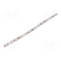 1 m x WISVA OPTOELECTRONICS - HH-S60F008-3528-12 NW WHITE PCB IP20 - LED tape, white neutral, 3528, 12V, LED/m: 60, 8mm, white P
