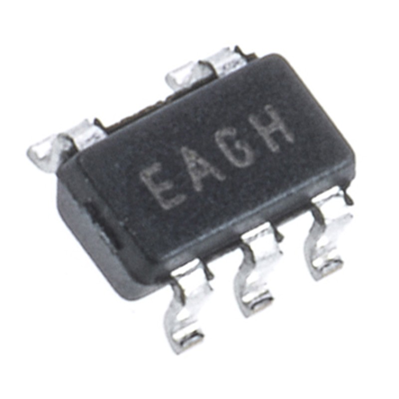 5 pcs - MCP6031T-E/OT Microchip, Precision, Op Amp, RRIO, 10kHz, 3 V, 5 V, 5-Pin SOT-23