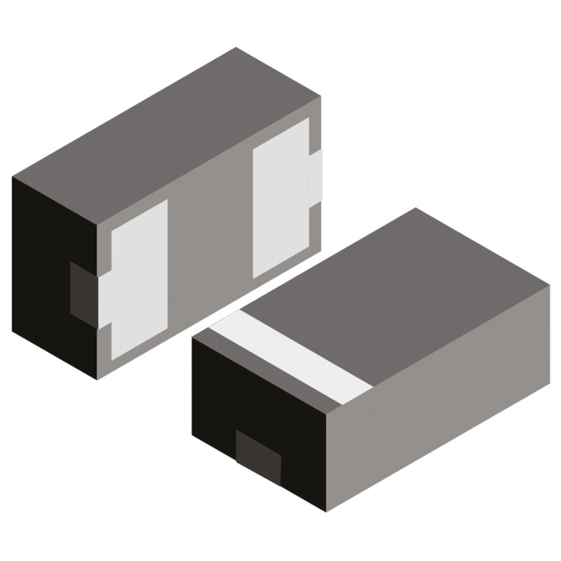 100 pcs - Vishay VCUT0505B-HD1-GS08, Dual-Element Bi-Directional ESD Protection Diode, 56W, 2-Pin LLP1006