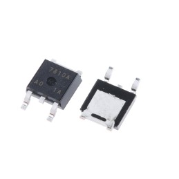 5 pcs - Nisshinbo Micro Devices NJM7810DL1A-TE1, 1 Linear Voltage, Voltage Regulator 1.5A, 10 V 3-Pin, TO-252