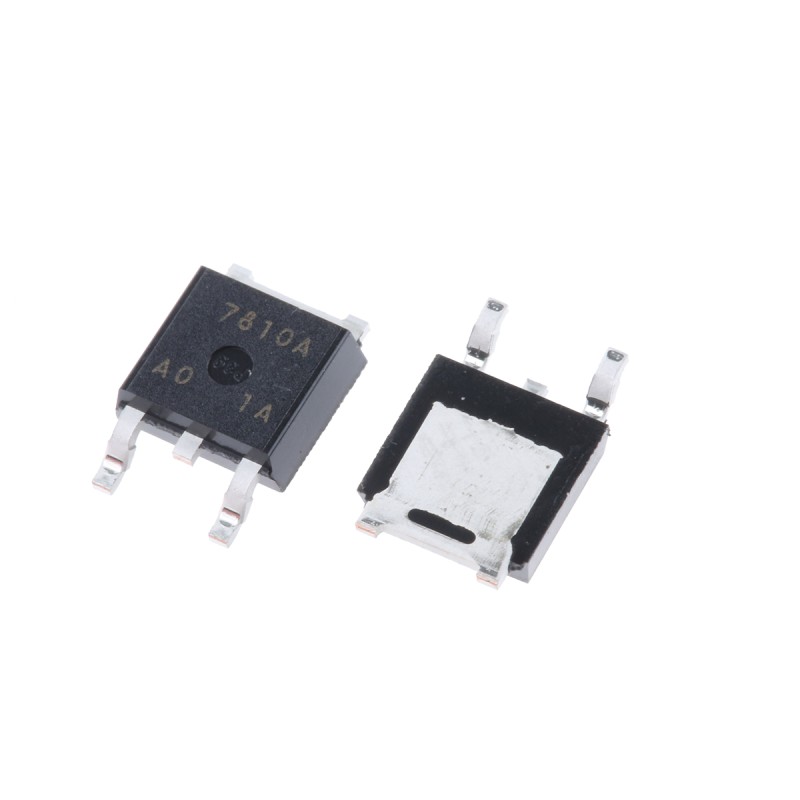 5 pcs - Nisshinbo Micro Devices NJM7810DL1A-TE1, 1 Linear Voltage, Voltage Regulator 1.5A, 10 V 3-Pin, TO-252