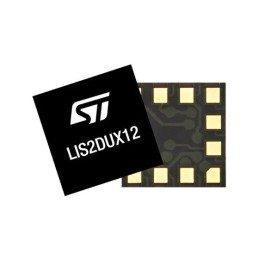 10 pcs - STMicroelectronics 3-Axis Surface Mount Accelerometer, LGA, SPI, 12-Pin