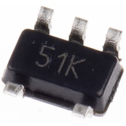 15 pcs - OPA197IDBVT Texas Instruments, Precision, Op Amp, RRIO, 10MHz, 5-Pin SOT-23