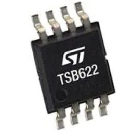 10 pcs - TSB622IST STMicroelectronics, Operational Amplifier, Op Amp, RRO, 1.7MHz, 40 V, 8-Pin MiniSO8