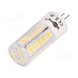 1 pcs x Goobay - 71438 - LED lamp, warm white, G4, 12VDC, 12VAC, 340lm, P: 3.5W, 280°, 2700K