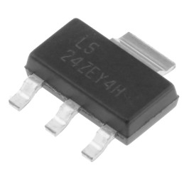 25 pcs - Texas Instruments LM317MQDCYR, 1 Linear Voltage, Voltage Regulator 500mA, 1.25 - 37 V 3+Tab-Pin, SOT-223