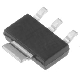 25 pcs - Texas Instruments LM317MQDCYR, 1 Linear Voltage, Voltage Regulator 500mA, 1.25 - 37 V 3+Tab-Pin, SOT-223