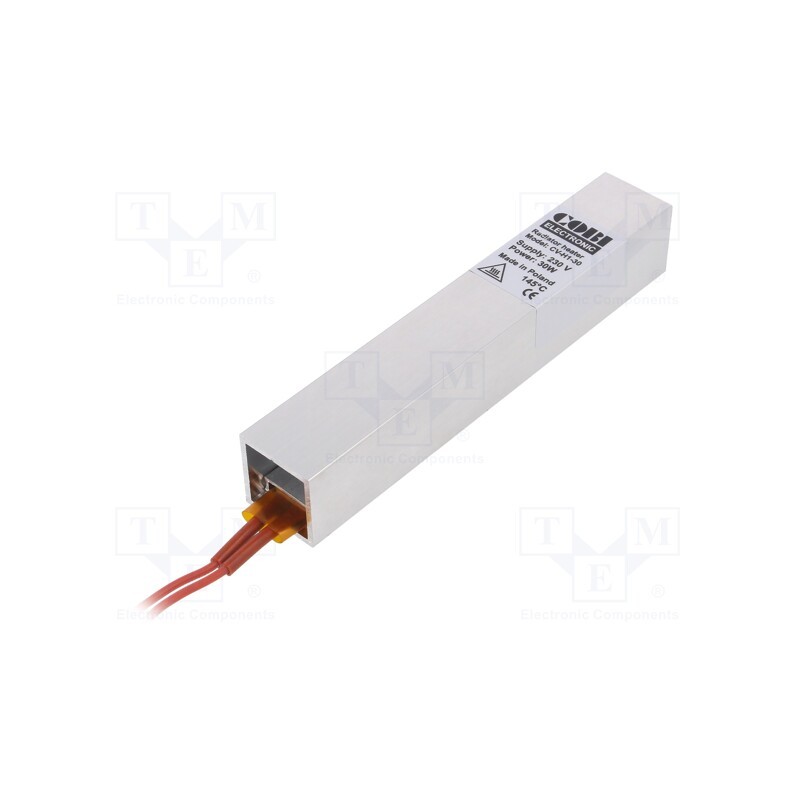 1 pcs x COBI ELECTRONIC - CV-H1-30 - Heater, heatsink, 30W, 230VAC, IP20, for DIN rail mounting