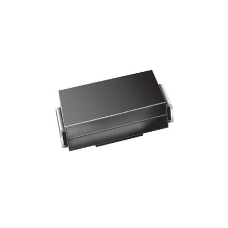 100 pcs - Vishay SMAJ22A-E3/61, Bi-Directional, Uni-Directional TVS Diode, 400W, 2-Pin DO-214AC