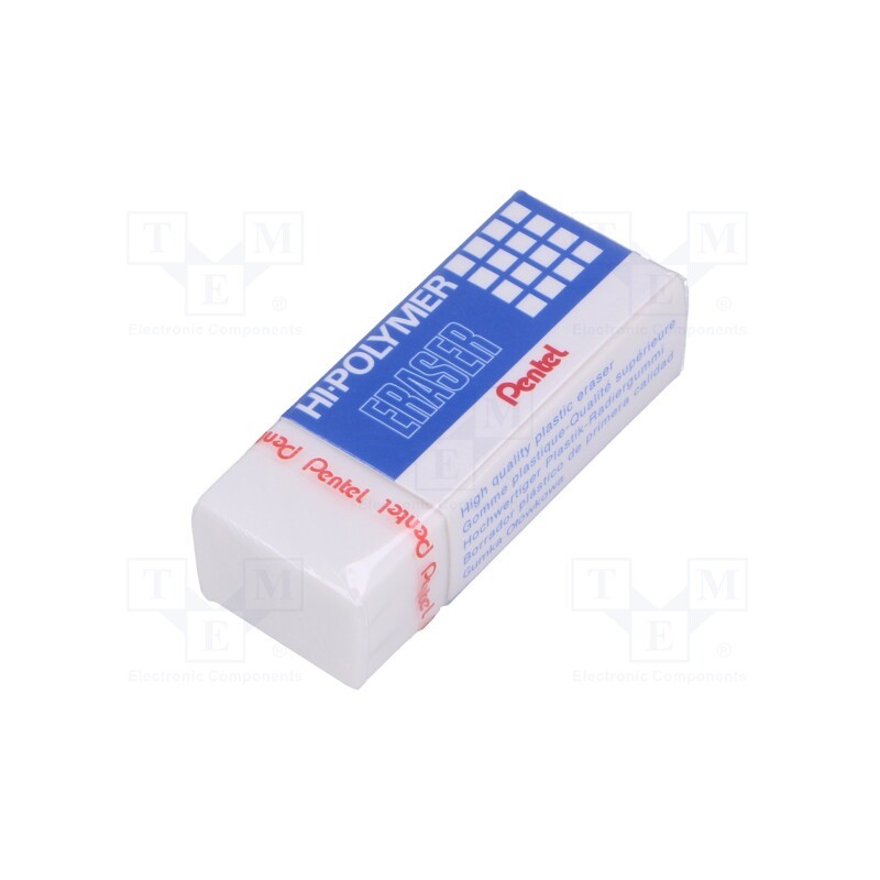 2 pcs x PENTEL - 3474370260505 - Drawing eraser, W: 16mm, H: 11.5mm, L: 35mm, paper