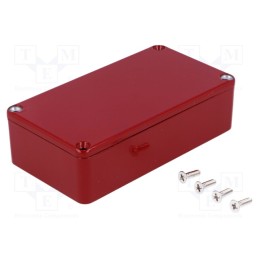 1 pcs x HAMMOND - 1590BRD - Enclosure: multipurpose, X: 60mm, Y: 112mm, Z: 31mm, 1590, aluminium