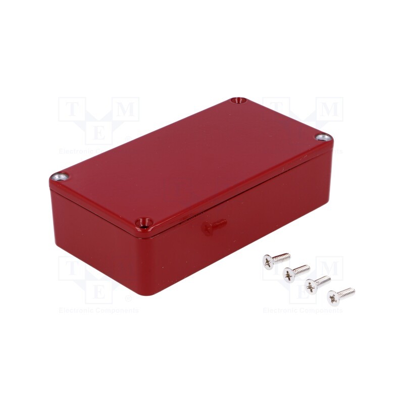 1 pcs x HAMMOND - 1590BRD - Enclosure: multipurpose, X: 60mm, Y: 112mm, Z: 31mm, 1590, aluminium