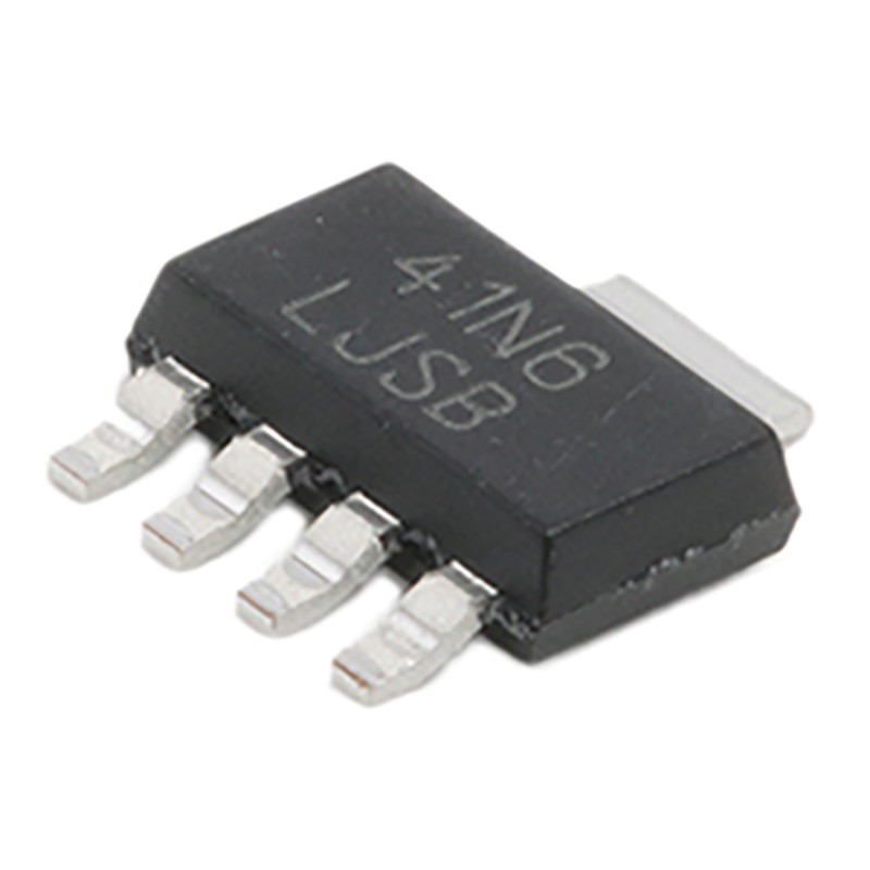 5 pcs - Texas Instruments LP38692MP-3.3/NOPB, 1 Low Dropout Voltage, Voltage Regulator 1A, 3.3 V 5+Tab-Pin, SOT-223