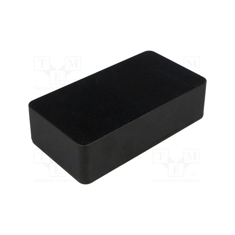 1 pcs x HAMMOND - 1590BBK - Enclosure: multipurpose, X: 60mm, Y: 112mm, Z: 31mm, 1590, aluminium