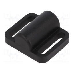 1 pcs x ELESA+GANTER - GN 416.1-6-38 - Locator, for spring latches, W: 38mm, Mat: zinc alloy, Øhole: 6mm