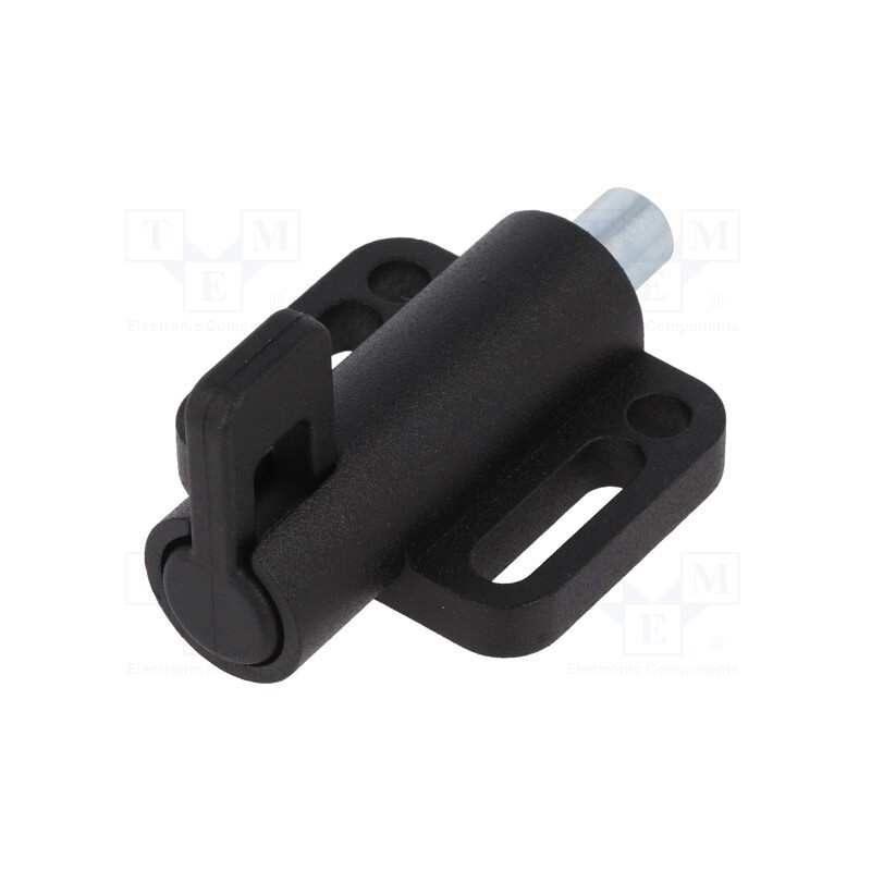 1 pcs x ELESA+GANTER - GN 416-8-38-S - Spring latch, for profiles, W: 38mm, Mat: zinc alloy, F1: 21N, Ø: 8mm