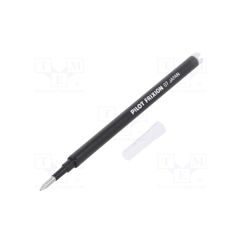 3 pcs x PILOT - FRIXIONBLACK0,7 - Ball pen refill, black, 0.7mm, FRIXION