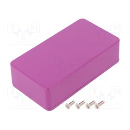 1 pcs x HAMMOND - 1590BPR - Enclosure: multipurpose, X: 60mm, Y: 112mm, Z: 31mm, 1590, aluminium