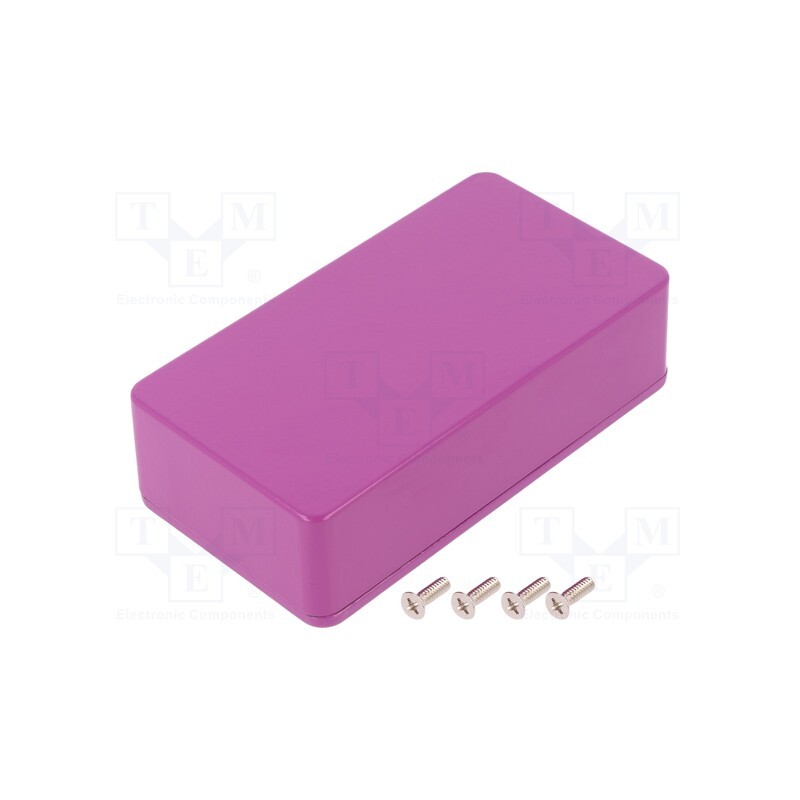 1 pcs x HAMMOND - 1590BPR - Enclosure: multipurpose, X: 60mm, Y: 112mm, Z: 31mm, 1590, aluminium