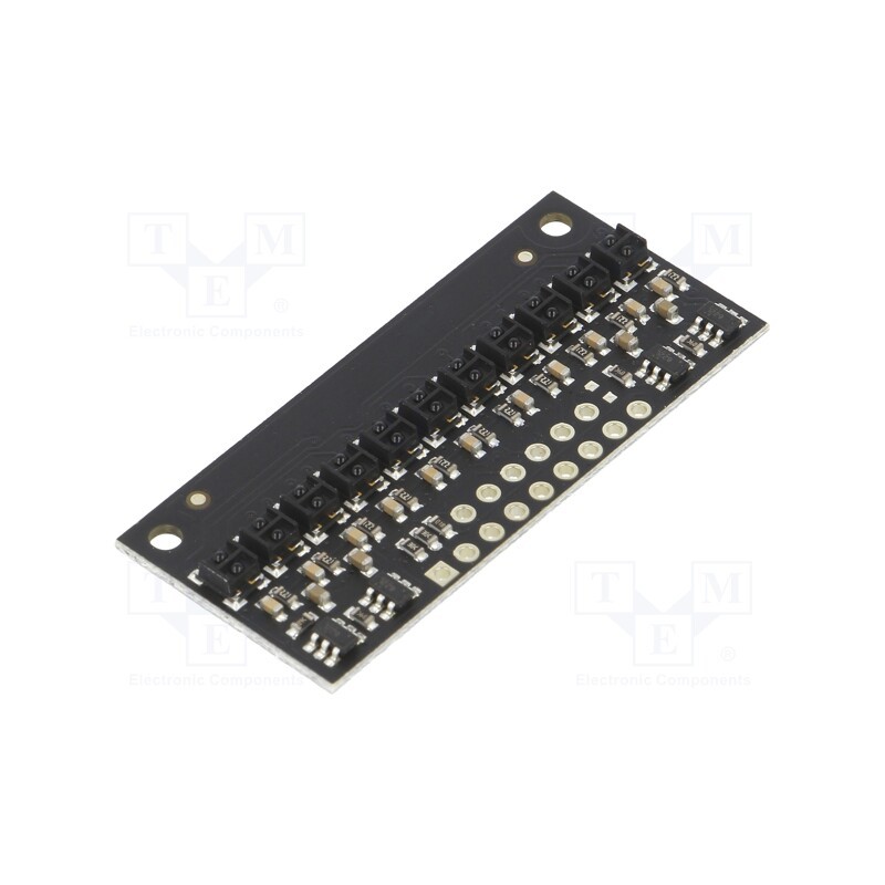 1 pcs x POLOLU - QTRX-HD-11RC REFLECTANCE SENSOR ARRAY: 1 - Sensor: distance, reflective, 2.9÷5.5VDC, analog, Ch: 6, 45x20mm, MD